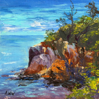 "Cliff Walk Vista" by Ann Hagan Webb