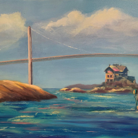 "Clingstone House" by Ann Hagan Webb