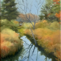 "Misty Autumn Morning" by Ann Hagan Webb, SBG Member