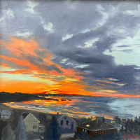 "Ruby Sunrise" by Ann Hagan Webb