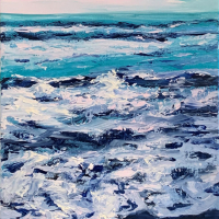 "Symphony in Blues" by Ann Hagan Webb