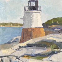 "Castle Hill Light" by Anne Winthrop Cordin