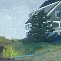 "Monhegan Sentinel" by Anne Winthrop Cordin, SBG Member