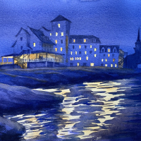 "The Oceanic Hotel, Star Island" by Thomas Ardito