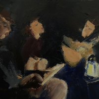 "Fireside Melody" by Ronda Cilento