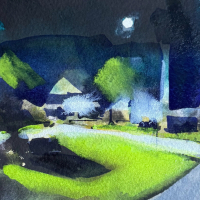 "Night Naples #3" by Rose Manning