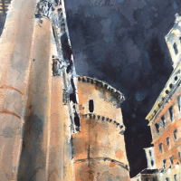 "Pantheon, Illuminated" by Sheila Newquist