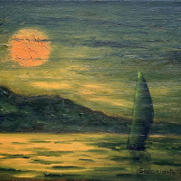 "Approaching Island Green" by Ara Sadaniantz