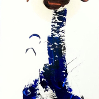 "Old Roses In A Vase Abstraction" by Craig Masten