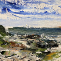 Craig Masten, "Owl's Head Coastline, Maine"