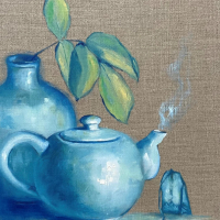 "Tea Time" by Didem Kokturk, SBG Member