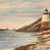 "Castle Hill Lighthouse" by Elaine Porter, SBG Member
