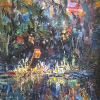"Bird Sanctuary" by  Gail Armstrong, SBG Member, SOLD @ SBG