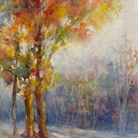 "Light Through Leaves" by Gail Armstrong