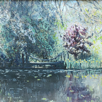 Jonathan Small, "Daffodil Reflections", SOLD @ SBG