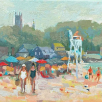 "A Day At The Beach" by Linda Davey