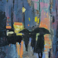 "A Rainy Night" by Linda Davey