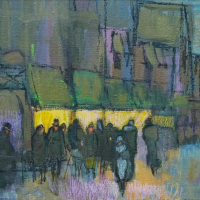 "Everyday Bellevue, circa 1920's" by Linda Davey, SOLD @ SBG