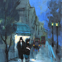 Linda King Davey, "High Society", SOLD @ SBG