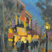 "Night On Thames" by Linda Davey