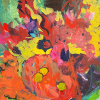 Linda Davey, "Still Life With Limes"