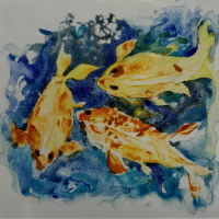 "Koi" by Lorraine Bromley