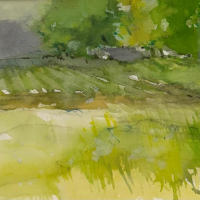 2nd Place: "Sunday Morning" by Lorraine Bromley
