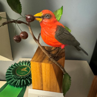"Scarlet Tanager" by Mark Knapp