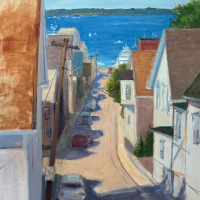 "Above the Harbor Streets" by Meg Arpin