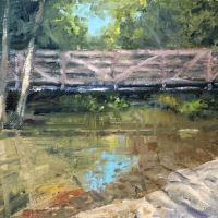 Meg Arpin, "Bridge Over Lytle Creek"