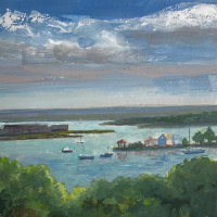 "Newport Harbor" by Meg Arpin