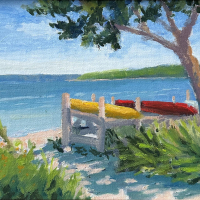 "Sunlit Pathway" by Meg Arpin