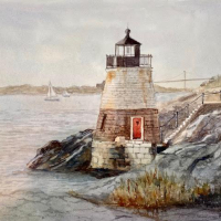 "Castle Hill Light" by Paola Mangiacapra