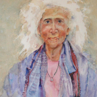 "Lilac Lady" by Paola Mangiacapra